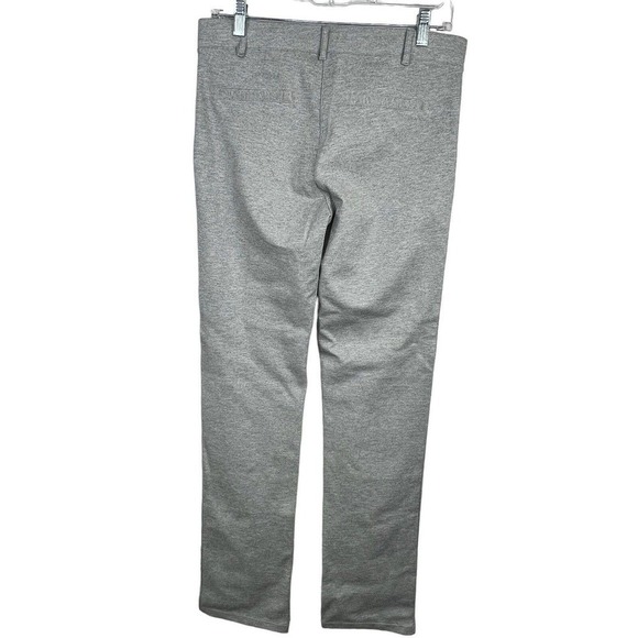 Betabrand Gray Bootcut Pants Size M LONG Pull On Ponte Stretch Yoga - Picture 7 of 10